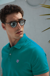Polo T-Shirt / Turkuaz
