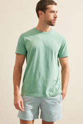 Basic T-Shirt / Doğal Yeşil