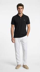 Polo T-Shirt / Black