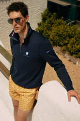 Sweatshirt / Navy blue