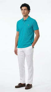 Polo T-Shirt / Turkuaz